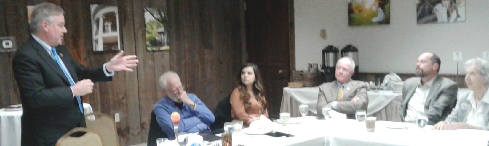 Trone guest speaker at Civil Society Supper Club